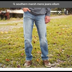 Southern Marsh men’s jeans washed blue NWT
